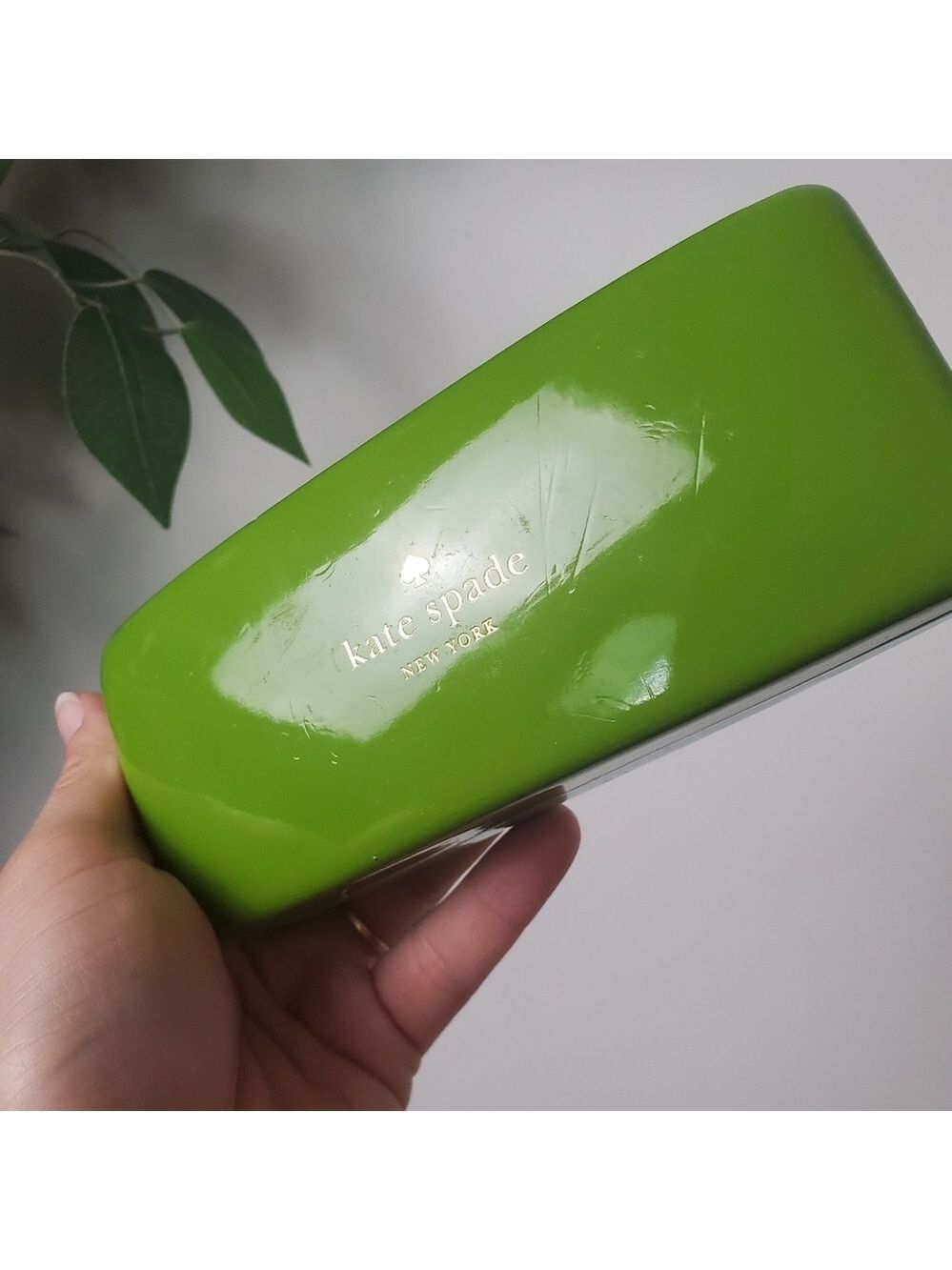 Kate Spade Green and Blue Sunglasses Eyeglass Case - Picture 5 of 8